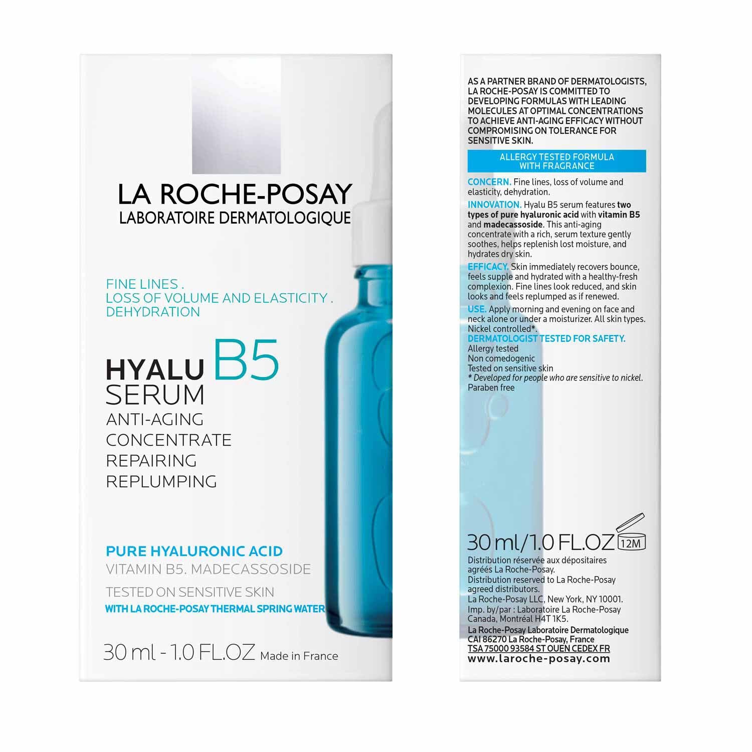 LA ROCHE POSAY HYALU B5 SERUM PURE ACIDE HYALURONIQUE