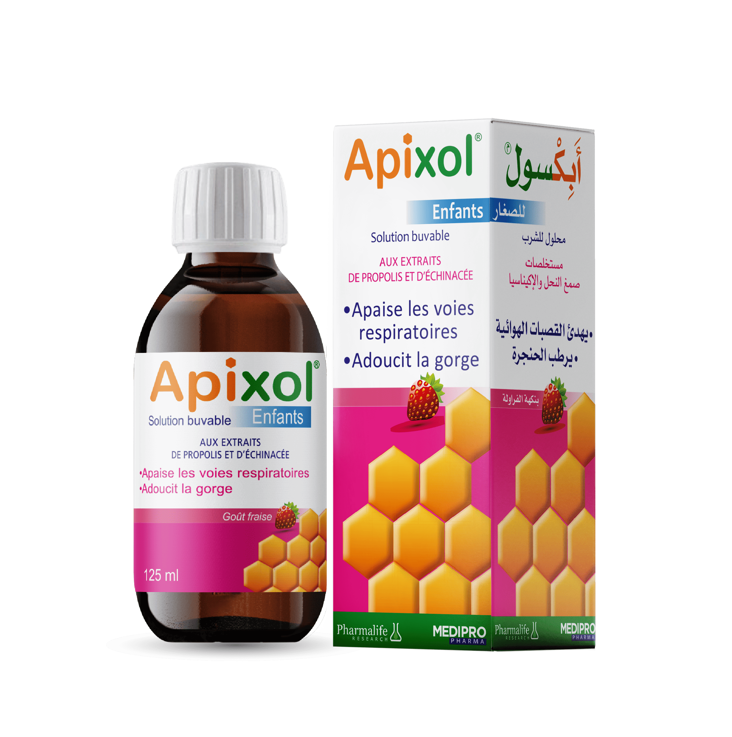 APIXOL, Solution buvable enfant
