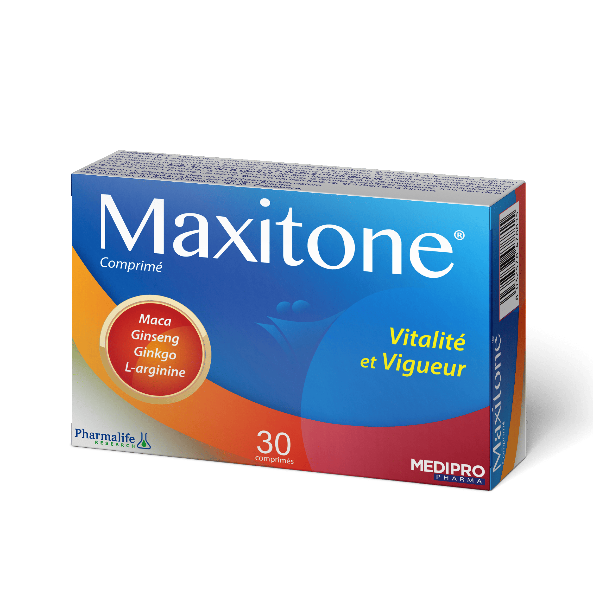 MAXITONE Vitalité & Vigeur Comprimés