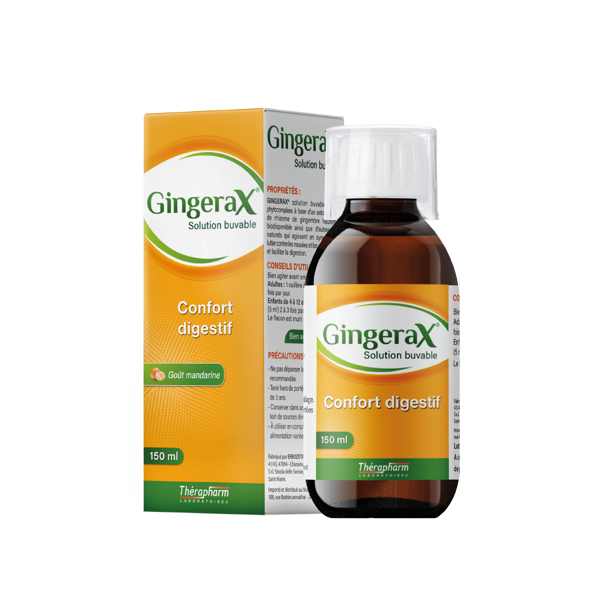 GINGERAX Solution Buvable