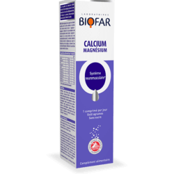 BIOFAR CALCIUM MAGNÉSIUM Comprimés effervescents