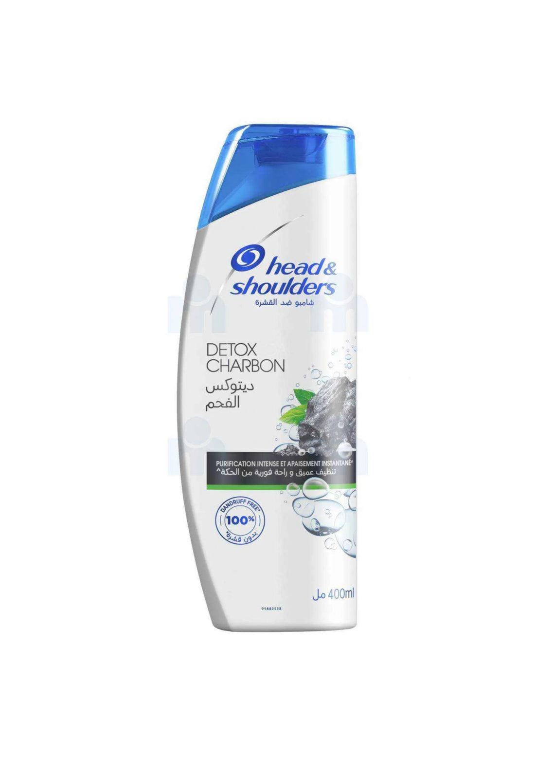 HEAD &amp; SHOULDERS Shampoing Antipelliculaire Detox Charbon 400ml