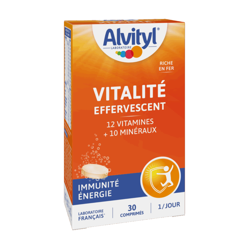 ALVITYL Comprimés Effervescent 12 Vitamines
