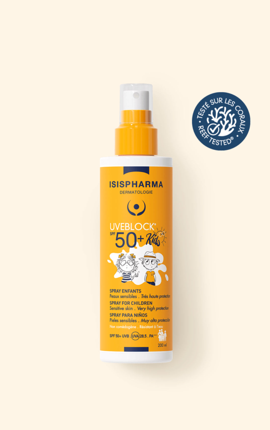 UVEBLOCK
SPF50+ Spray Kids