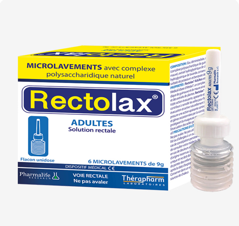 RECTOLAX Lavement Adultes Solution Rectale