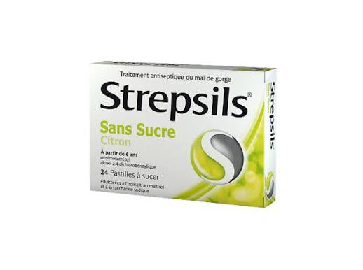 STREPSIL Pastilles Goût Citron Sans Sucre