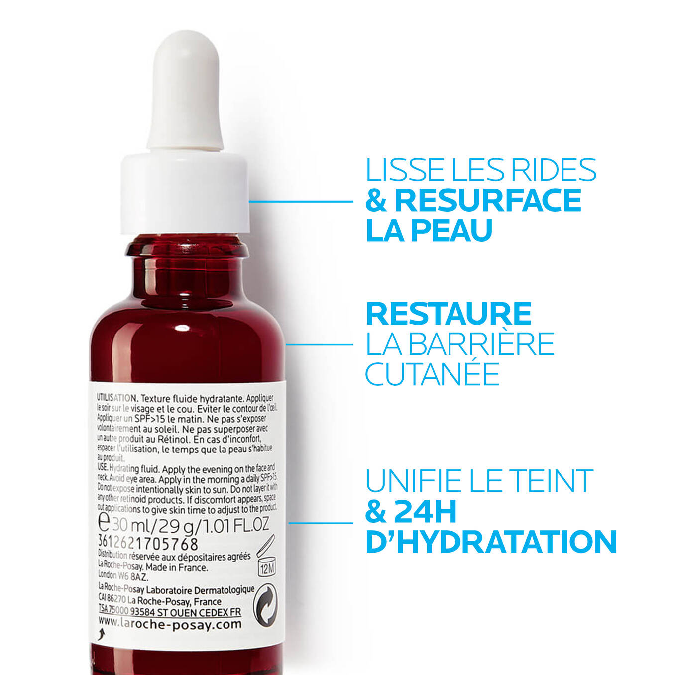 LA ROCHE POSAY SÉRUM RETINOL B3 ANTI-RIDES &amp; ANTI-AGE