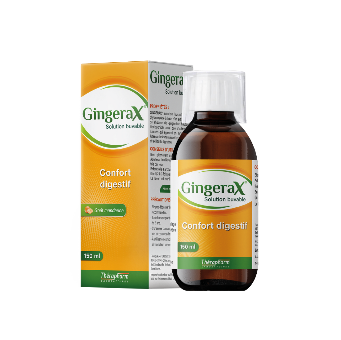 GINGERAX Solution Buvable