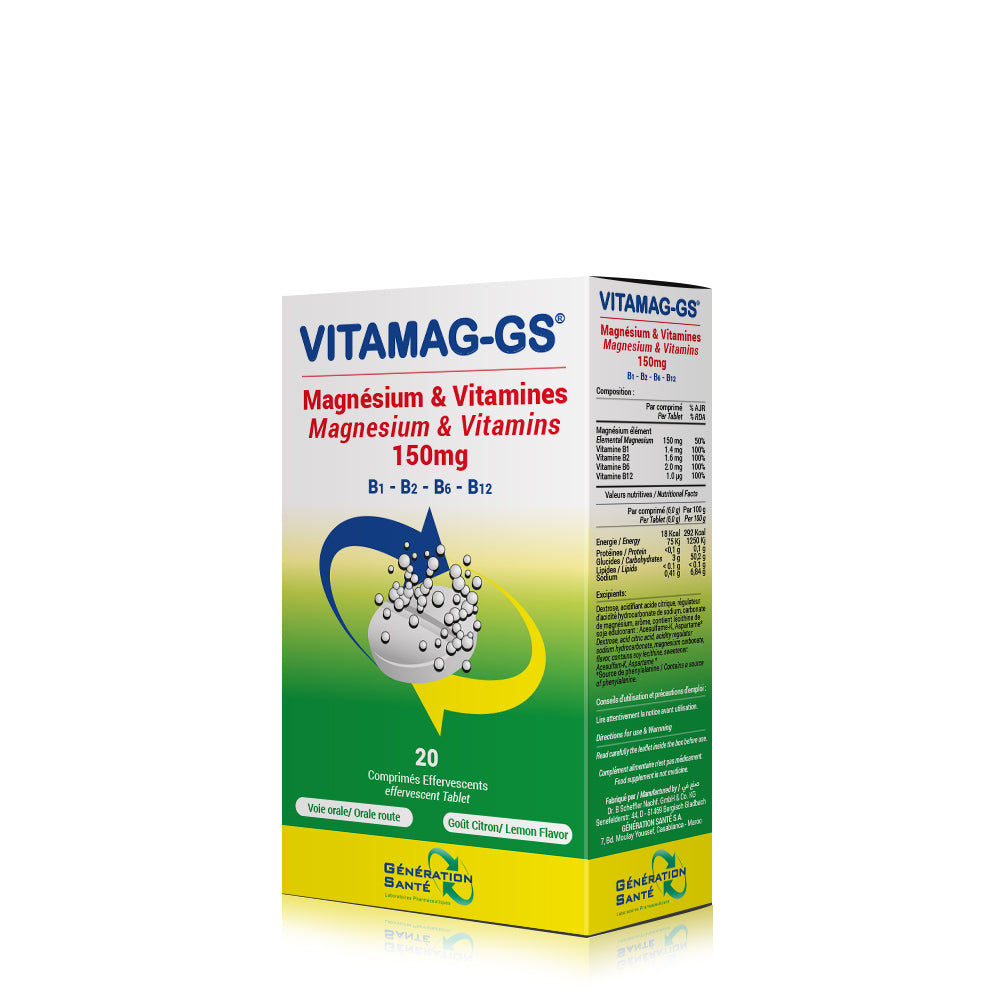 VITAMAG GS, Comprimé effervescent