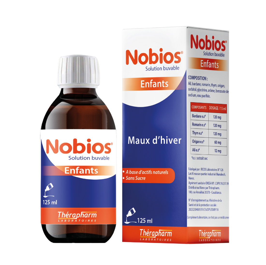 NOBIOS Solution Buvable Enfants