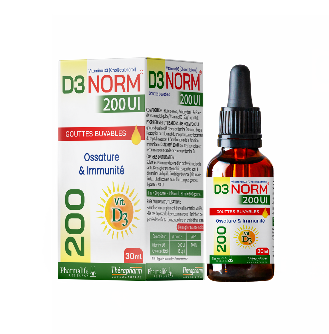 d3 norm 200 ui
