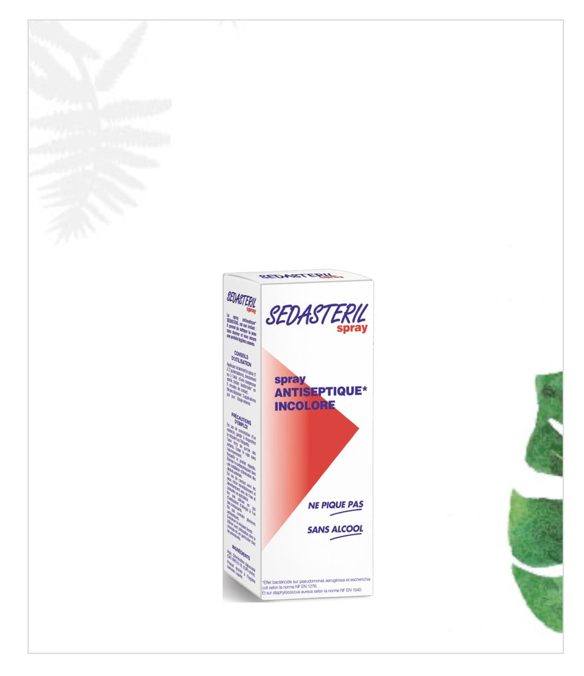 SEDASTERIL Spray Antiseptique Incolore