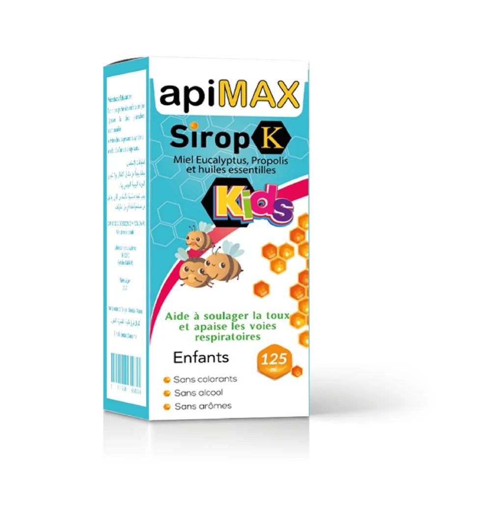 APIMAX Sirop K Enfants Miel Eucalyptus