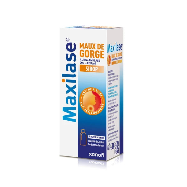 MAXILASE Maux de Gorge Sirop